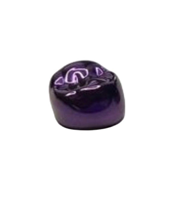 Purple dental crown