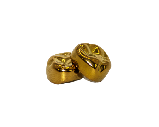 Gold pediatric dental crowns